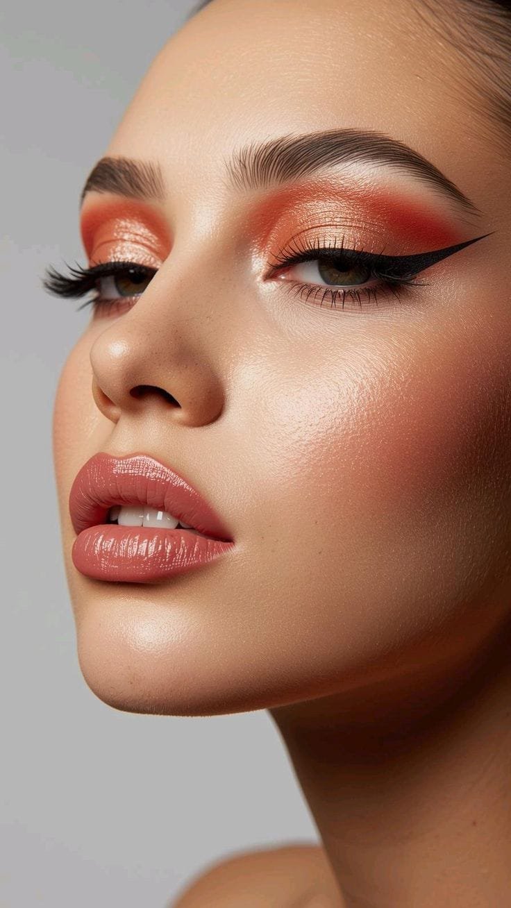 Party makeup look