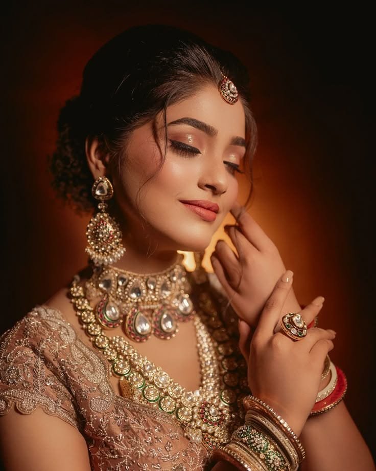 Bridal makeup at home