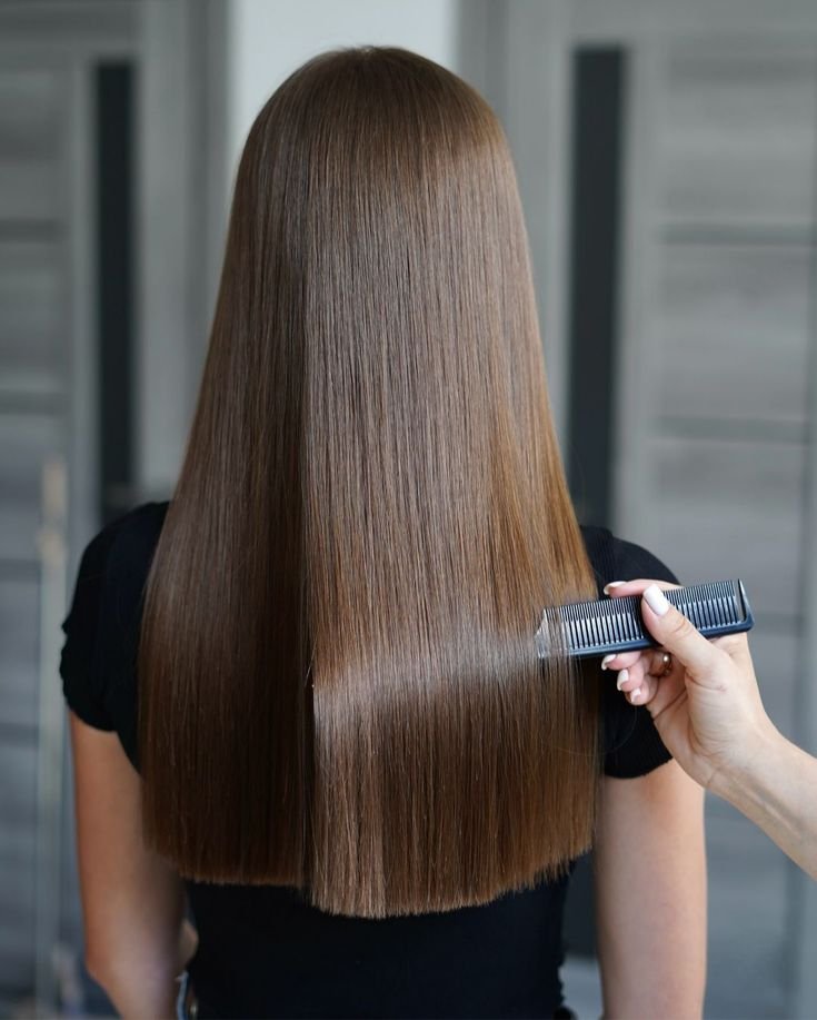Hair Straightening (Medium Hair)