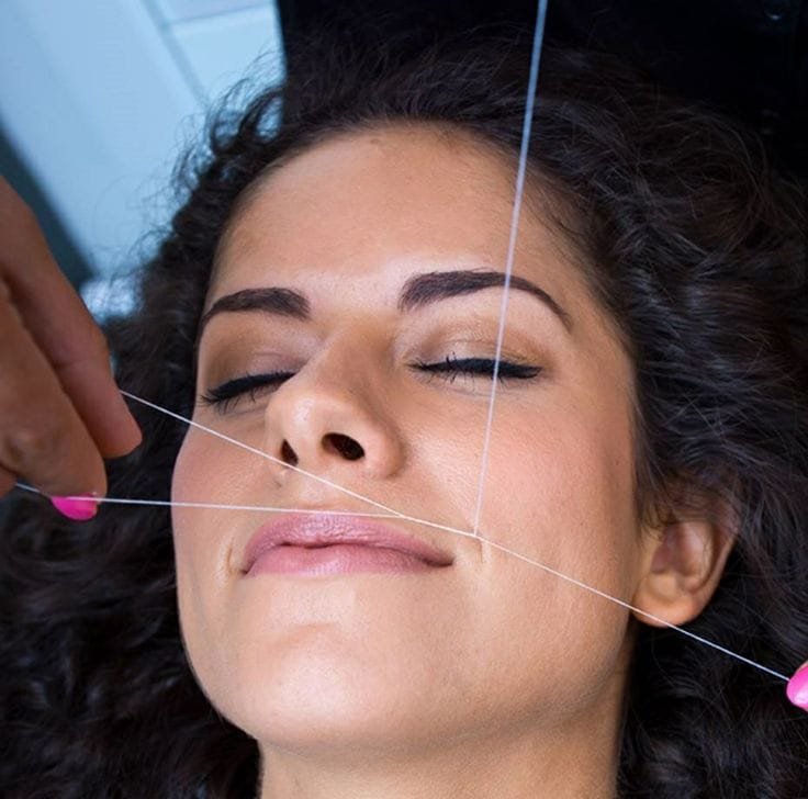 Upper Lip Threading