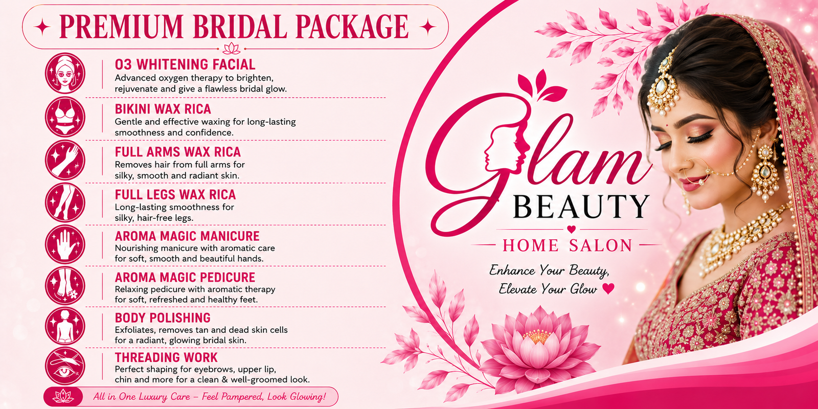 Premium bridal package